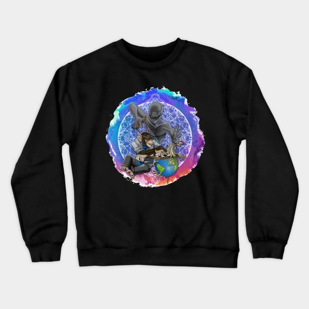 Underlying Nature of Reality Crewneck Sweatshirt by TreemanMorse